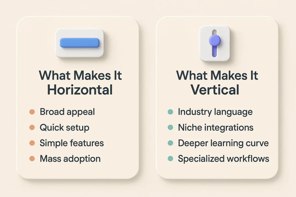 What is Horizontal and Vertical SaaS?