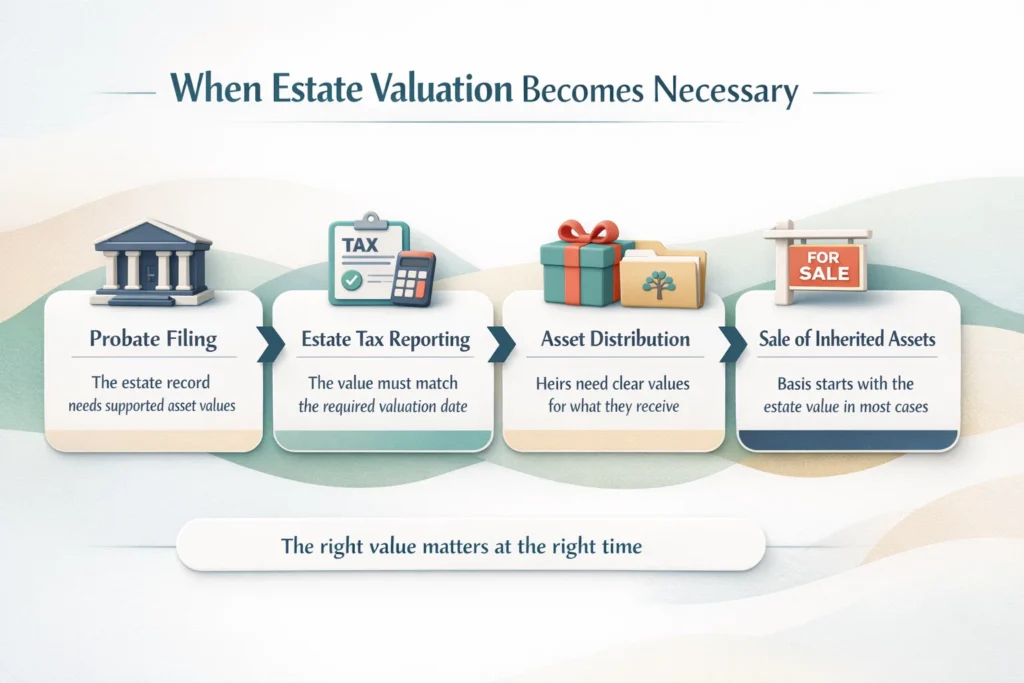 who needs estate valuation