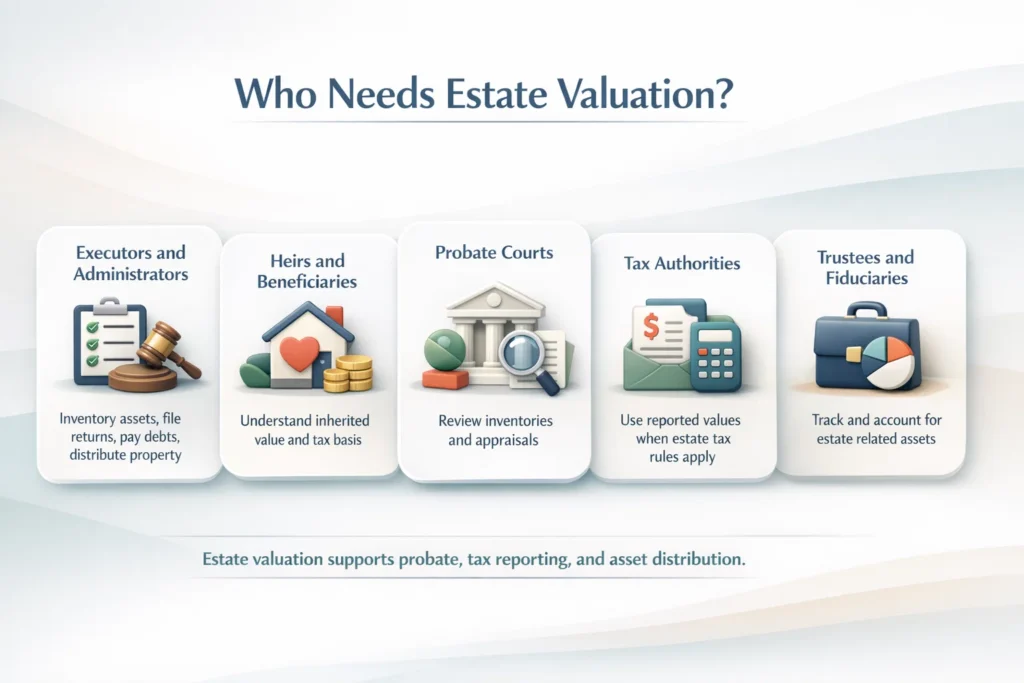 who needs estate valuation